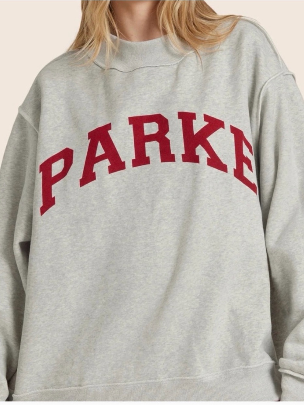 SET X PARKE Reversible Varsity Mockneck - Love